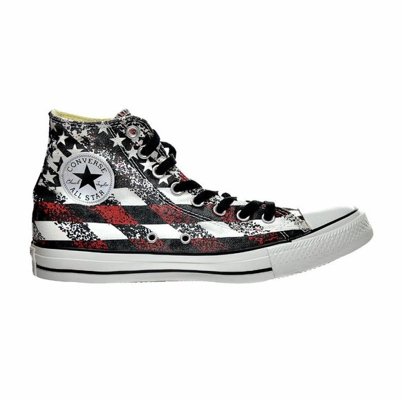 CONVERSE Chuck Taylor CT HI All Star Unisex 147063F Stars Stripes Mens 4 Women 6 - Picture 8 of 11